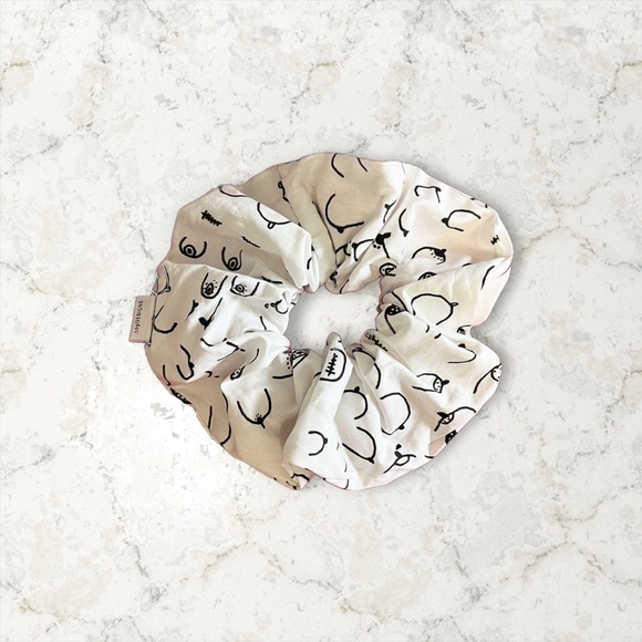 NSFW Scrunchie, Boobie Scrunchie ✨ HANDMADE TO ORDER ✨ - Picture 1 of 1